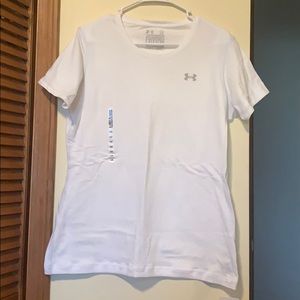 White Under Armour t-shirt. Size Large